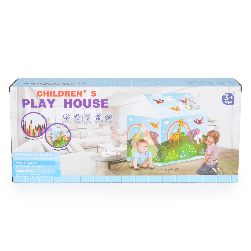 Play house animal for drawing J1221