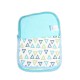 Baby bib Tibby blue Baby bib Tibby blue