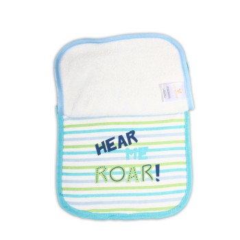 Baby bib Tibby blue