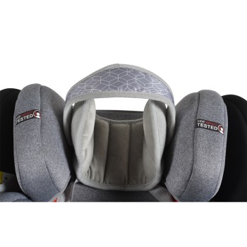 Ergonomic head pad Shelter grey