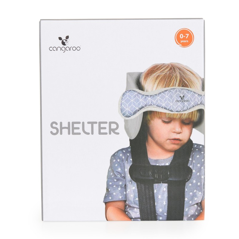 Ergonomic head pad Shelter black