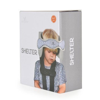 Ergonomic head pad Shelter black