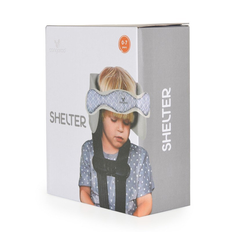 Ergonomic head pad Shelter black