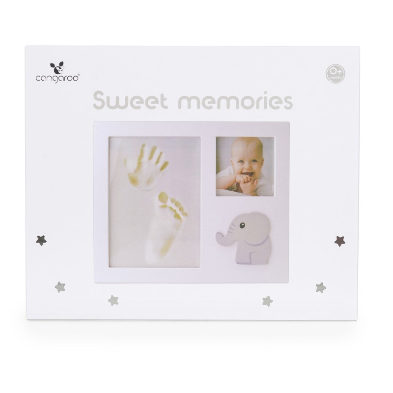 Hand/foot print set with photo frame Sweet Memories NP448