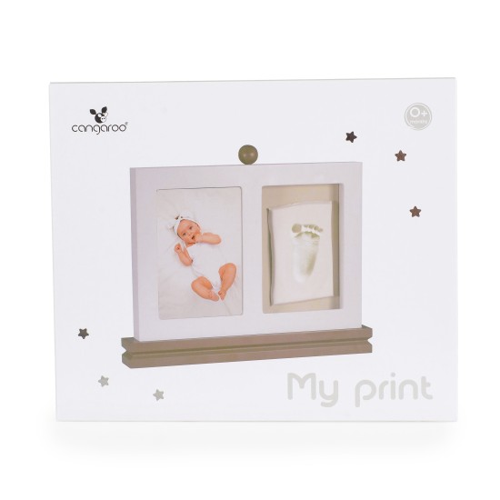 Hand/foot print set with photo frame My Print NP112 Hand/foot print set with photo frame My Print NP112