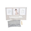 Hand and foot print set with photo frame