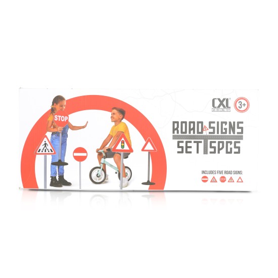 Road signs 5 pcs set CXL200-58 Road signs 5 pcs set CXL200-58