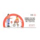 Road signs 5 pcs set CXL200-58 Road signs 5 pcs set CXL200-58