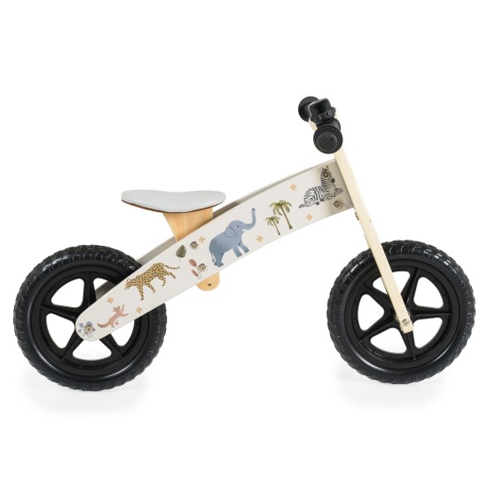 Wooden Balance Bike Leo and Friends - 24089 Wooden Balance Bike Leo and Friends - 24089