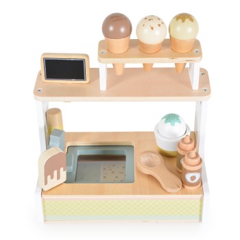 Wooden Ice cream Set 24072