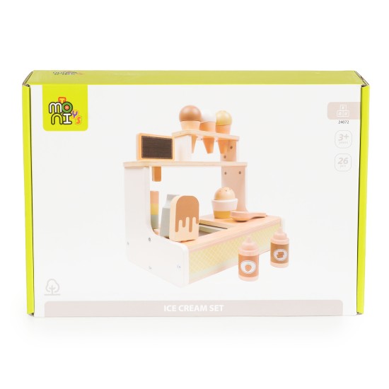 Wooden Ice cream Set 24072 Wooden Ice cream Set 24072