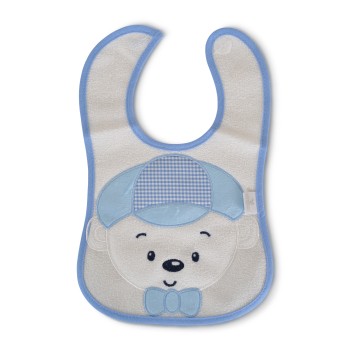 Baby bib Maiky blue - 6630