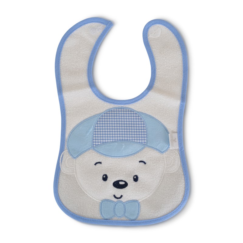 Baby bib Maiky blue - 6630