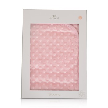 Baby blanket 80/90 cm Bloomy pink 6621