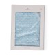 Baby blanket 80/90 cm Bloomy blue 6621 Baby blanket 80/90 cm Bloomy blue 6621