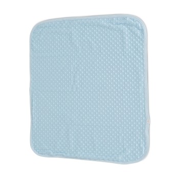 Baby blanket 80/90 cm Bloomy blue 6621