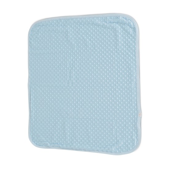 Baby blanket 80/90 cm Bloomy blue 6621 Baby blanket 80/90 cm Bloomy blue 6621