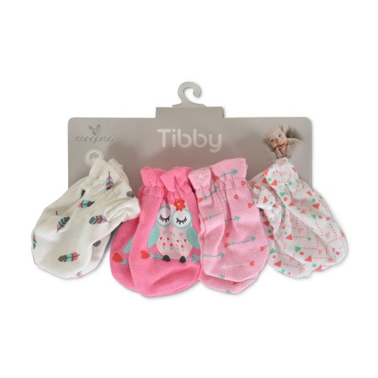 Baby mittens Tibby pink Baby mittens Tibby pink