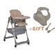 High chair with a gift Lindo beige High chair with a gift Lindo beige