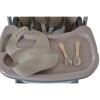 High chair with a gift Lindo beige