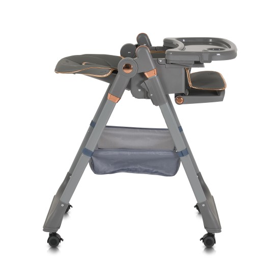 High chair with a gift Lindo grey High chair with a gift Lindo grey