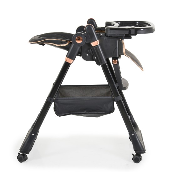 High chair with a gift Lindo black High chair with a gift Lindo black