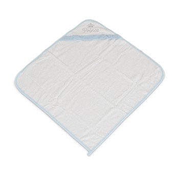 Baby towel Cute Prince 75/75 cm blue - 7594