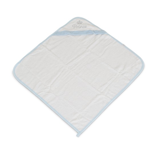 Baby towel Cute Prince 75/75 cm blue - 7594 Baby towel Cute Prince 75/75 cm blue - 7594