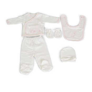 Set for a newborn - Welcome little angel pink - 7757