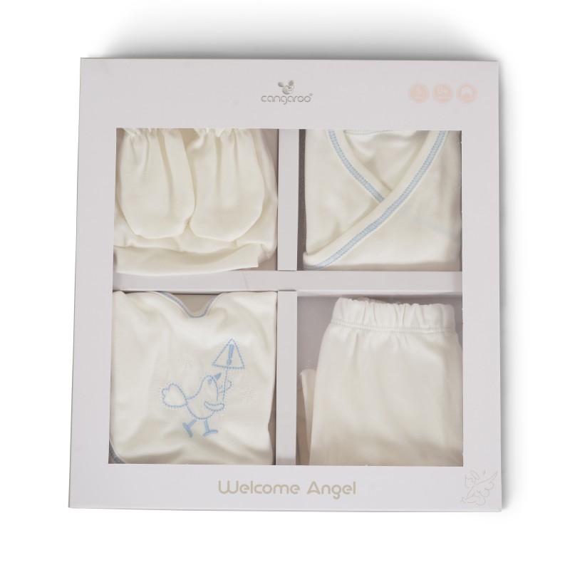 Set for a newborn - Welcome little Аngel blue - 7757