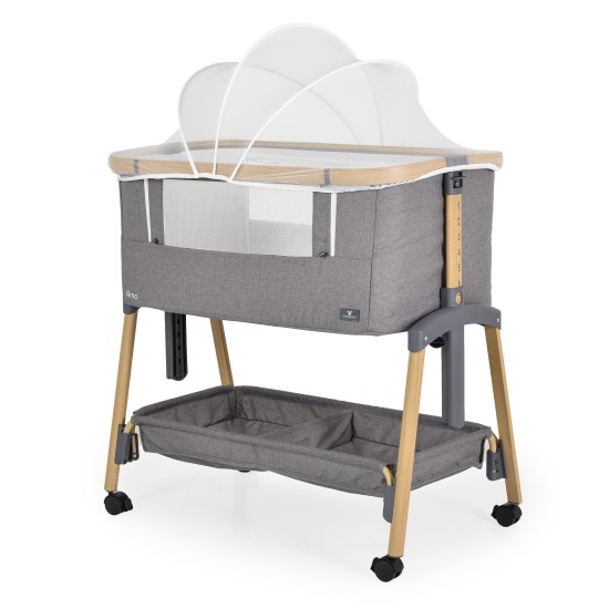 Baby crib Amo light grey Baby crib Amo light grey