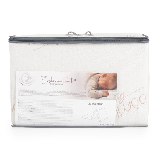 Foldable baby mattress Cashmere touch 120/60/8 Foldable baby mattress Cashmere touch 120/60/8
