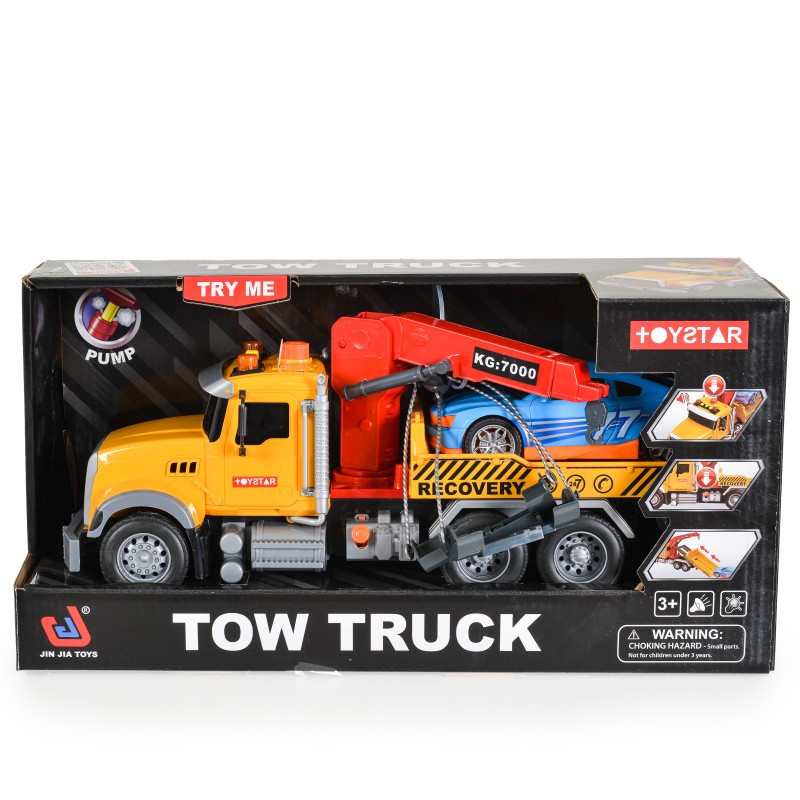 TOW TRUCK WITH LIGHT AND SOUND - 666-55P