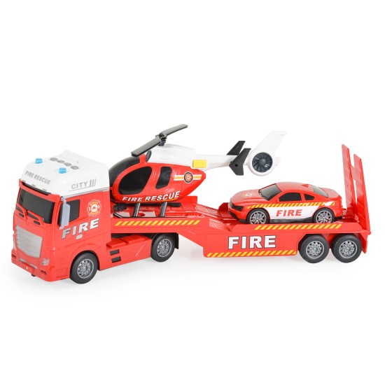 FIRE TRUCK WITH LIGHT AND SOUND - 666-67F FIRE TRUCK WITH LIGHT AND SOUND - 666-67F