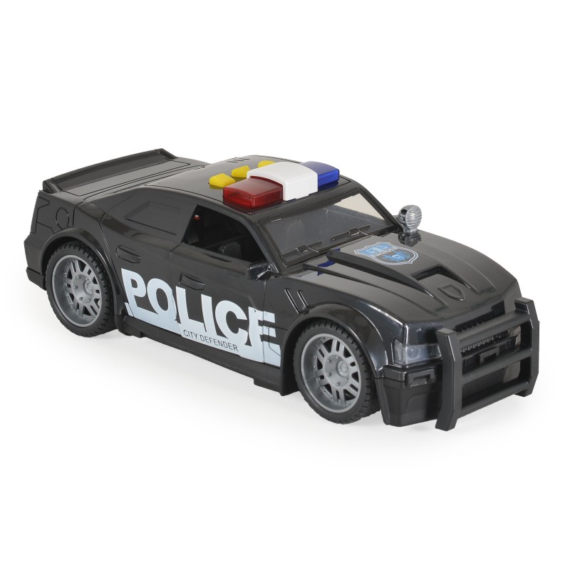 POLICE CAR WITH LIGHT AND SOUND - 666-12Q
