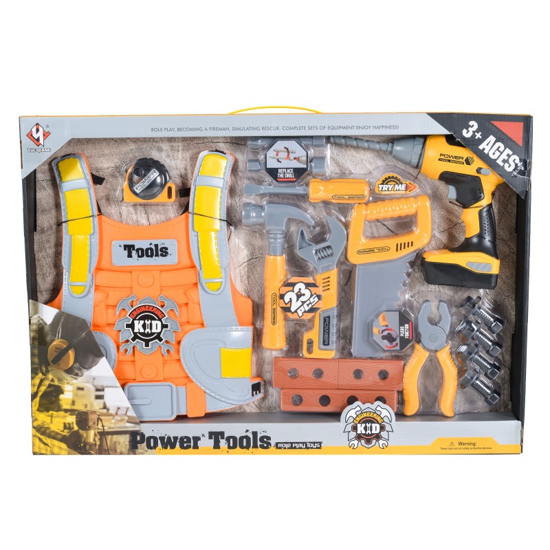TOOL SET with Drill/ Box - T015B