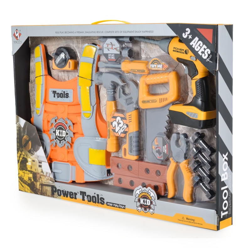 TOOL SET with Drill/ Box - T015B