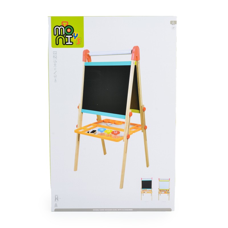 Wooden Easel with magnets BPE318