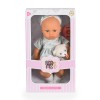 30cm. Doll with bear and nipple - LS1255