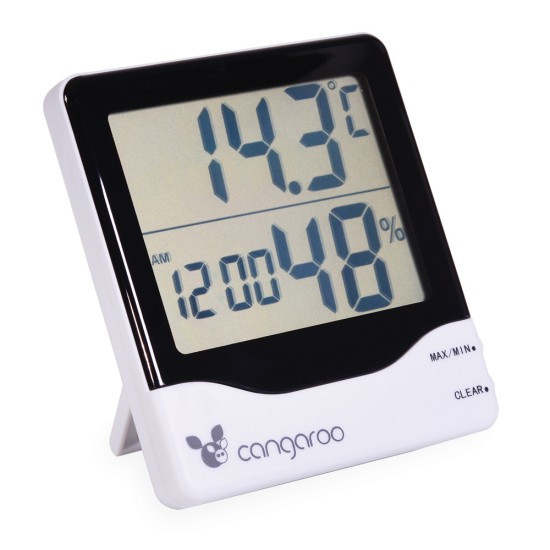 3 in 1 Thermometer with digital clock and hygrometer - TL8020 3 in 1 Thermometer with digital clock and hygrometer - TL8020