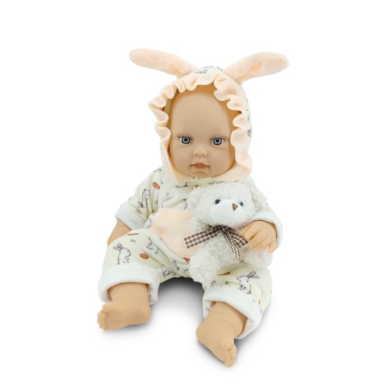 30 cm Doll Lovely Baby Rabbit - LS1255-2 30 cm Doll Lovely Baby Rabbit - LS1255-2