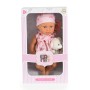 30 cm. Doll Lovely Baby Pink Dress - LS1255-7