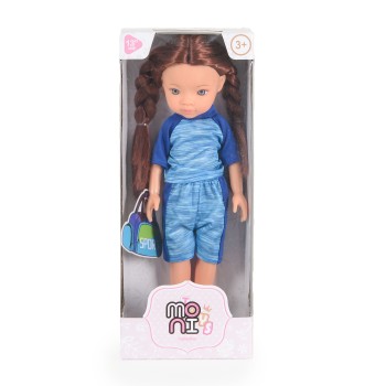 33 cm. Doll Pretty Girl Sport - LS1301