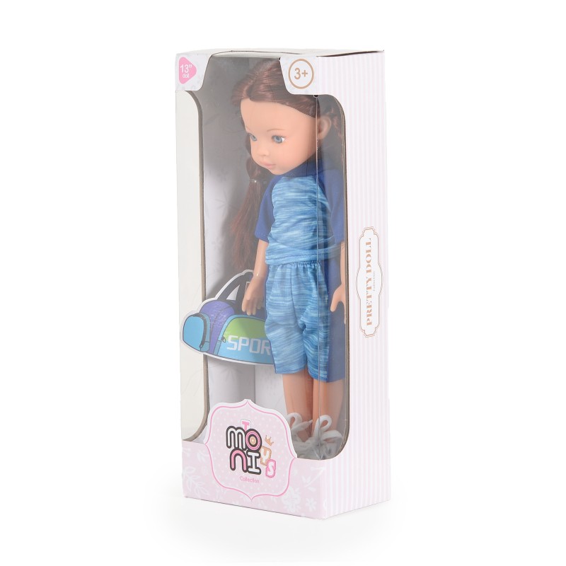 33 cm. Doll Pretty Girl Sport - LS1301