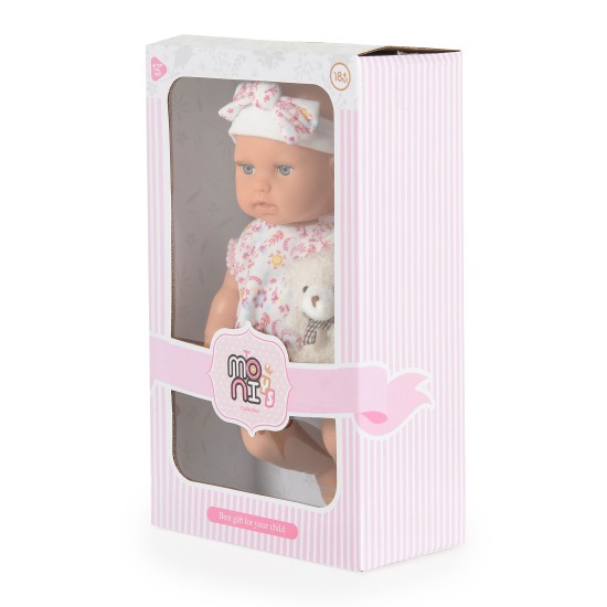 30 cm. Doll Lovely Baby Pink - LS1255-6