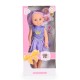 38 cm. Doll Fairy purple- LS1502-5 38 cm. Doll Fairy purple- LS1502-5