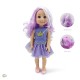 38 cm. Doll Fairy purple- LS1502-5 38 cm. Doll Fairy purple- LS1502-5