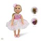 38 cm. Doll Fairy pink- LS1502-8 38 cm. Doll Fairy pink- LS1502-8