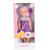 38 cm Doll Pretty Girl purple- LS1502