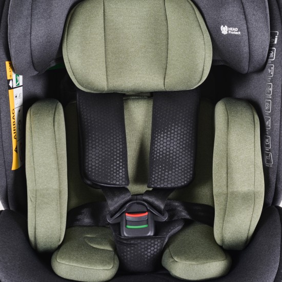 Baby car seat Hoku olive green 40-150cm Baby car seat Hoku olive green 40-150cm